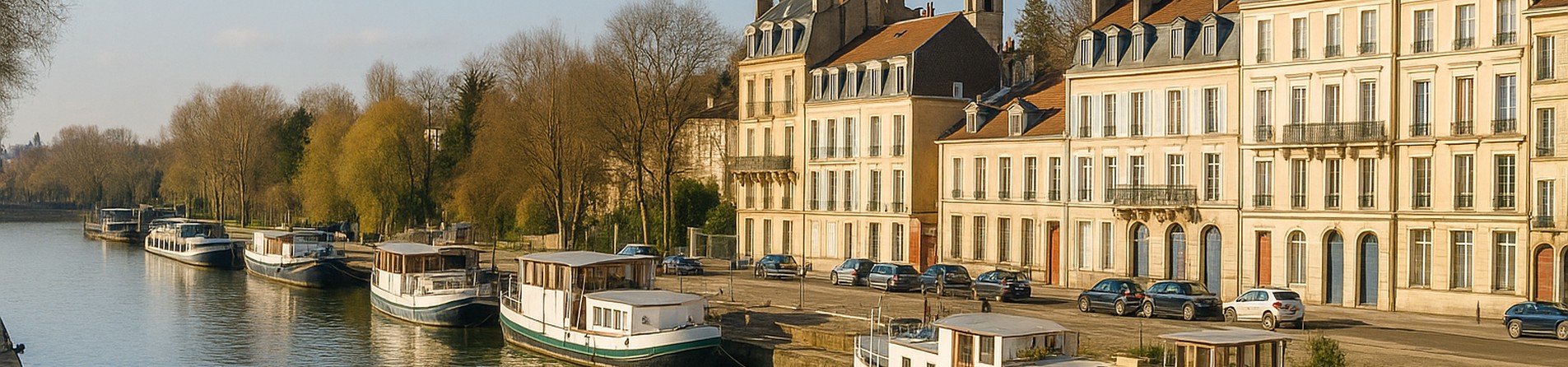 Panorama de la ville de Chatou dans les Yvelines