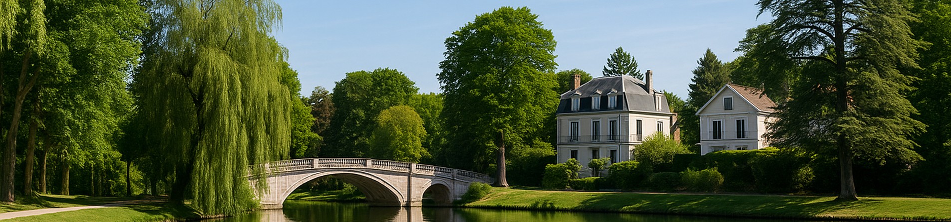 Panorama de la ville Le Vésinet, dans les Yvelines